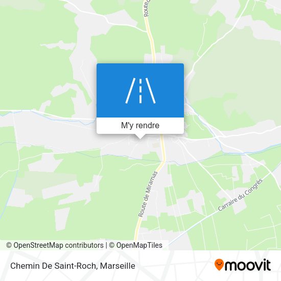 Chemin De Saint-Roch plan
