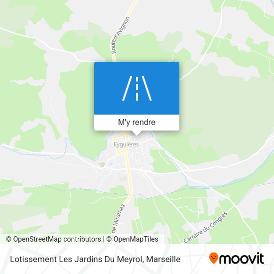 Lotissement Les Jardins Du Meyrol plan