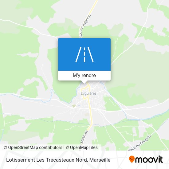 Lotissement Les Trécasteaux Nord plan