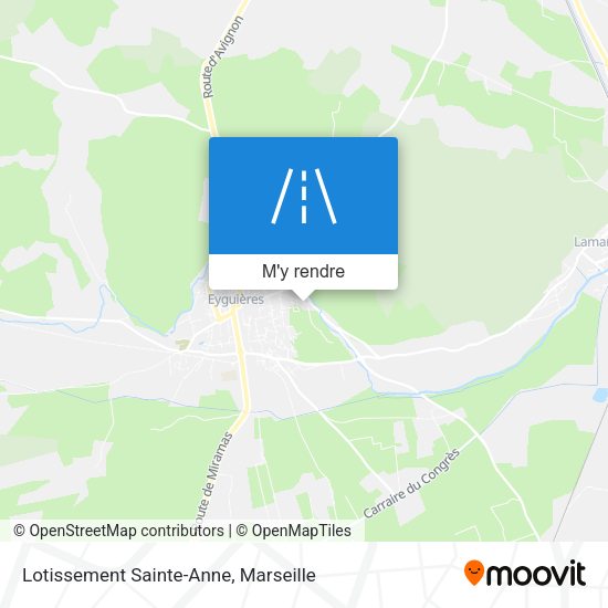 Lotissement Sainte-Anne plan