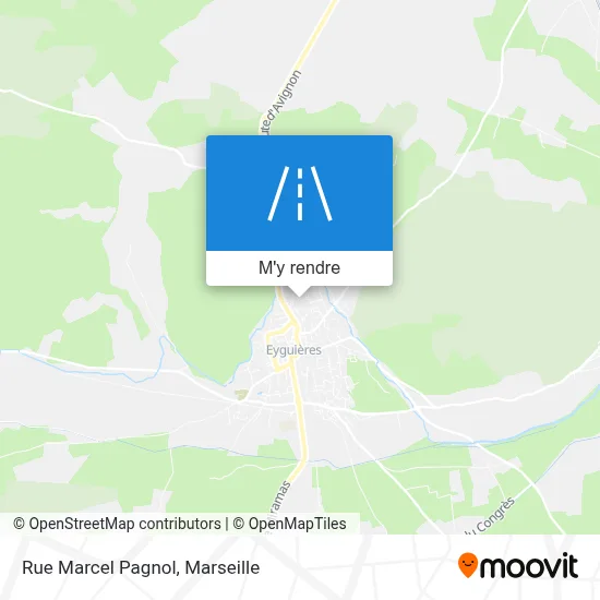 Rue Marcel Pagnol plan