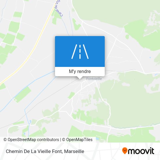 Chemin De La Vieille Font plan