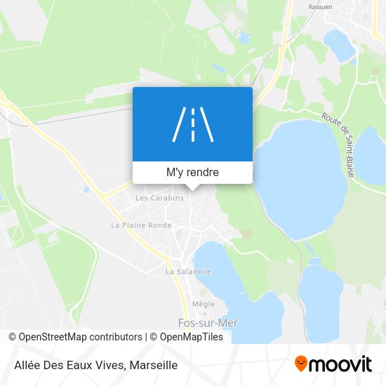 Allée Des Eaux Vives plan