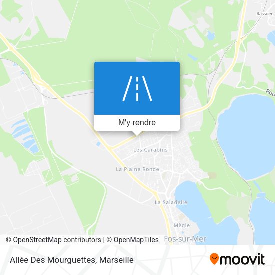 Allée Des Mourguettes plan