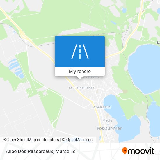 Allée Des Passereaux plan
