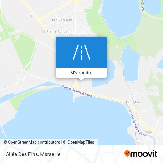 Allée Des Pins plan