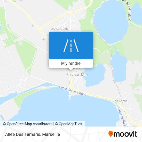 Allée Des Tamaris plan
