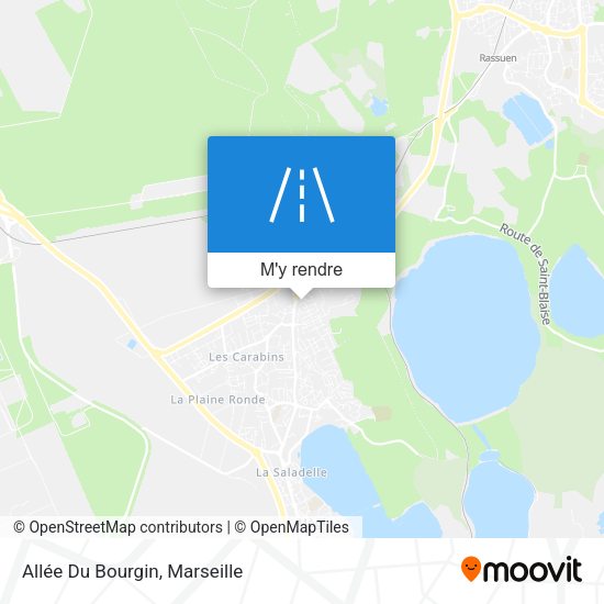 Allée Du Bourgin plan