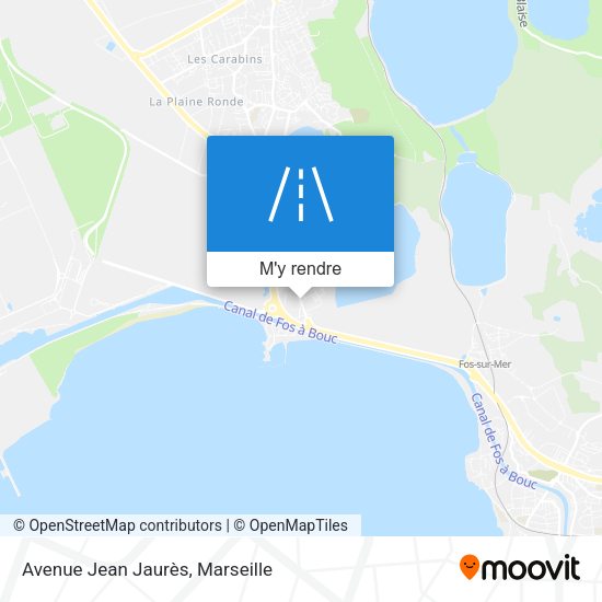 Avenue Jean Jaurès plan