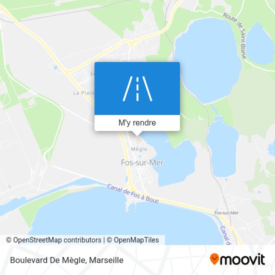 Boulevard De Mègle plan