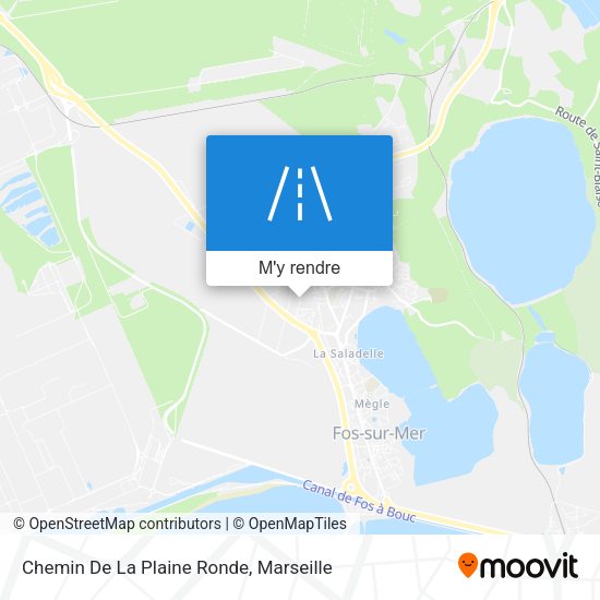 Chemin De La Plaine Ronde plan