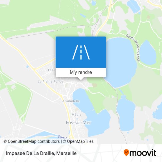 Impasse De La Draille plan