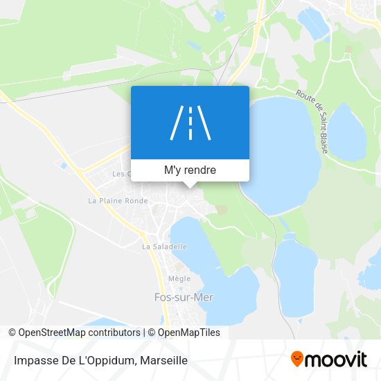 Impasse De L'Oppidum plan