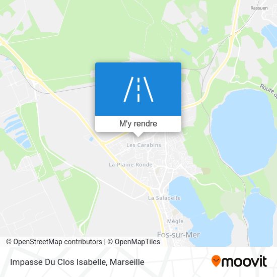 Impasse Du Clos Isabelle plan