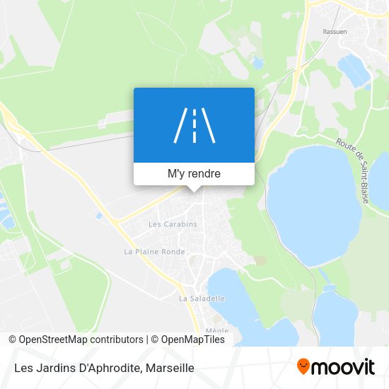 Les Jardins D'Aphrodite plan