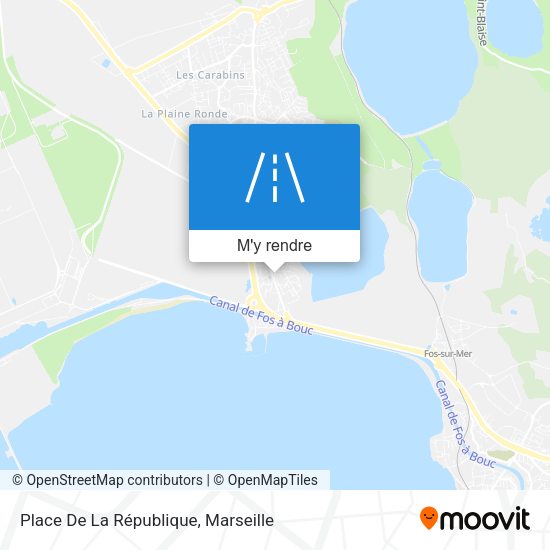Place De La République plan