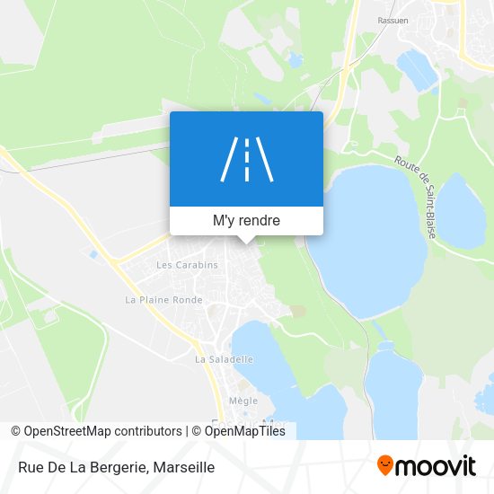 Rue De La Bergerie plan