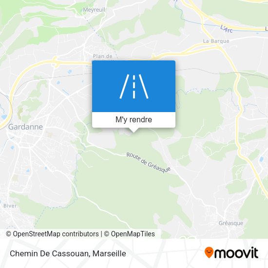 Chemin De Cassouan plan