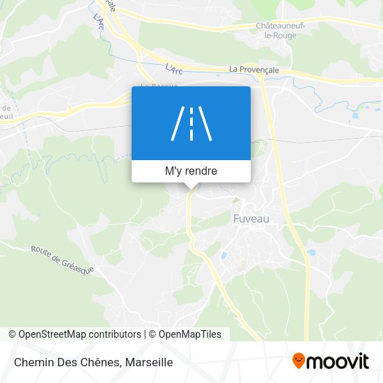 Chemin Des Chênes plan