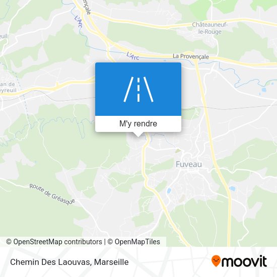 Chemin Des Laouvas plan