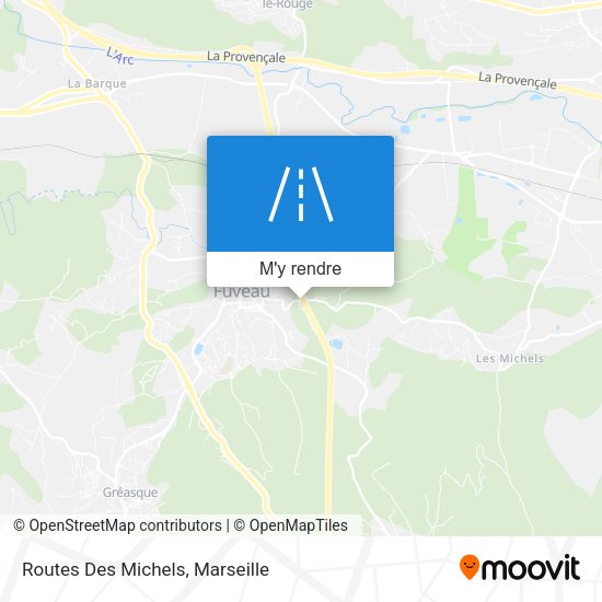 Routes Des Michels plan