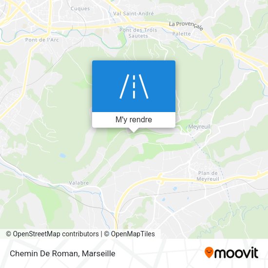 Chemin De Roman plan