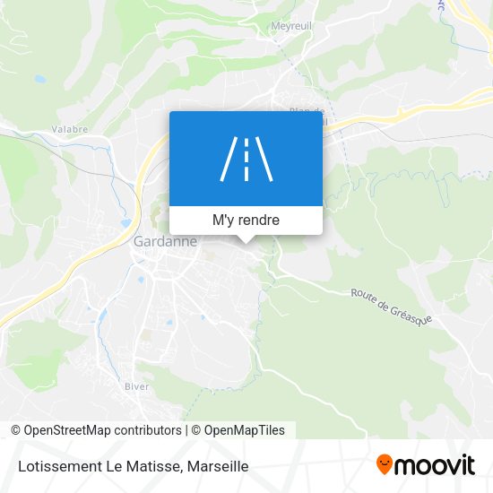 Lotissement Le Matisse plan