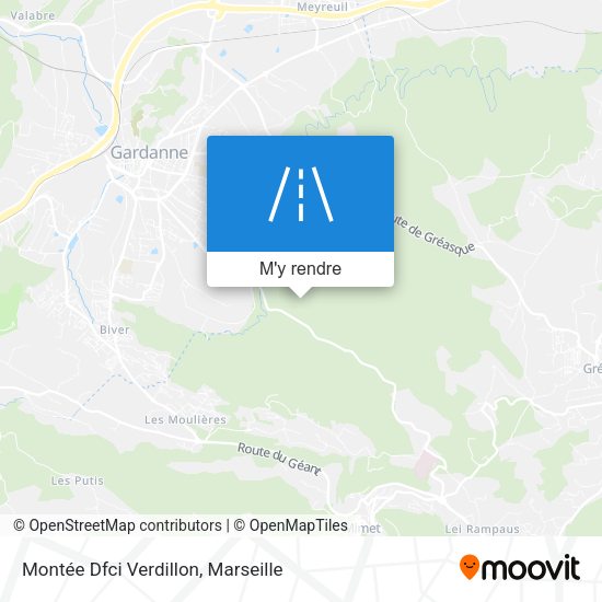 Montée Dfci Verdillon plan