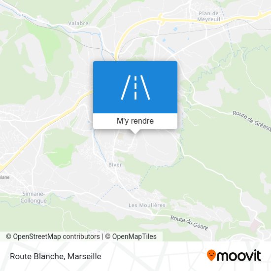 Route Blanche plan