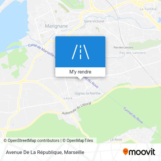 Avenue De La République plan