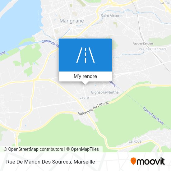 Rue De Manon Des Sources plan