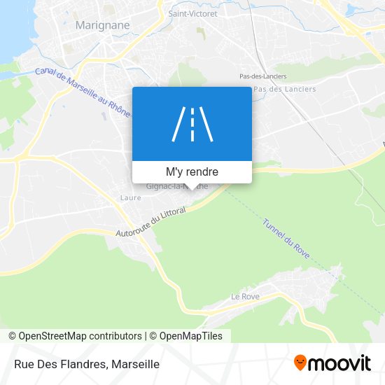 Rue Des Flandres plan