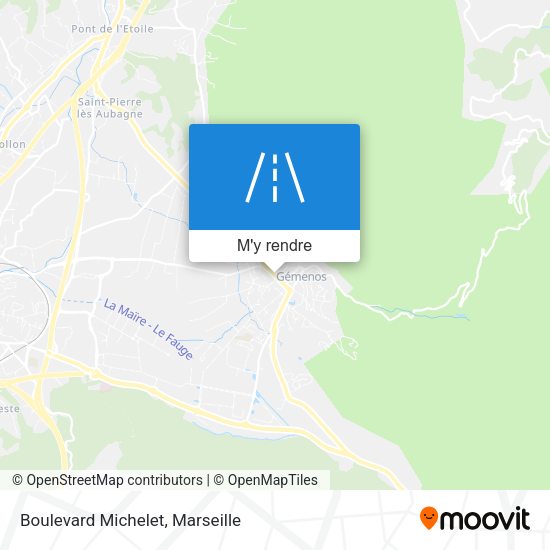 Boulevard Michelet plan