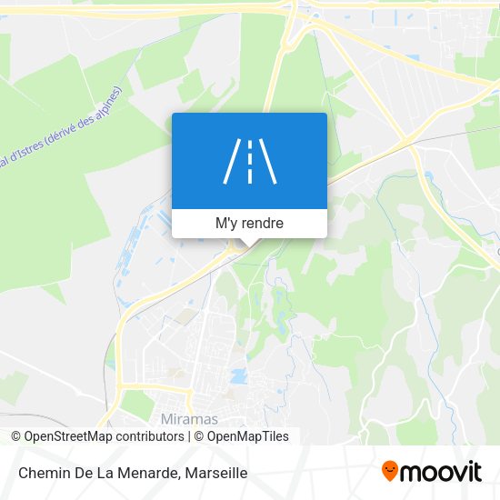 Chemin De La Menarde plan