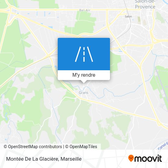 Montée De La Glacière plan