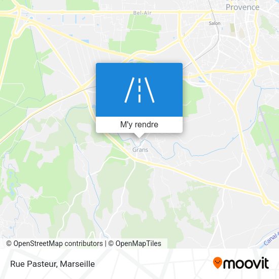 Rue Pasteur plan