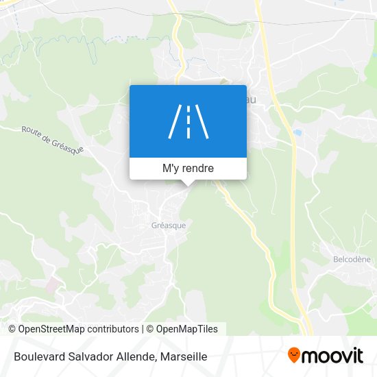 Boulevard Salvador Allende plan
