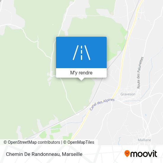 Chemin De Randonneau plan