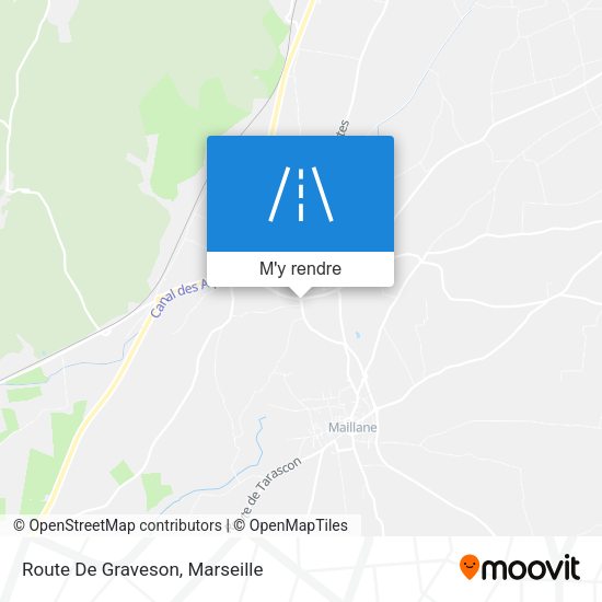 Route De Graveson plan