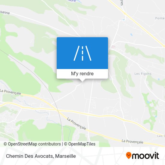 Chemin Des Avocats plan