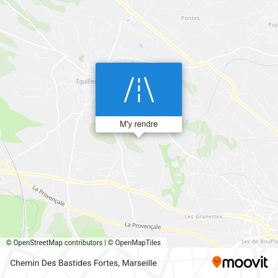Chemin Des Bastides Fortes plan