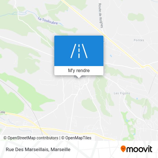 Rue Des Marseillais plan