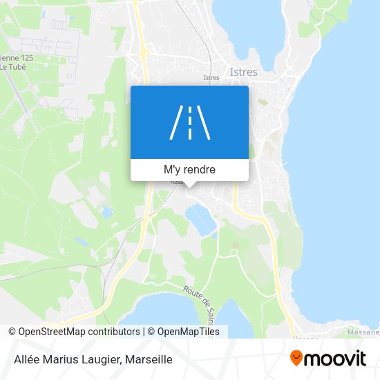 Allée Marius Laugier plan