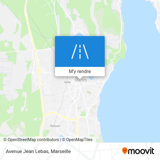 Avenue Jean Lebas plan