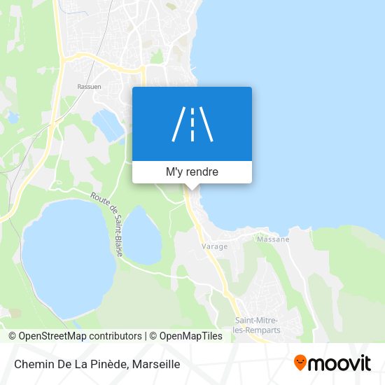 Chemin De La Pinède plan