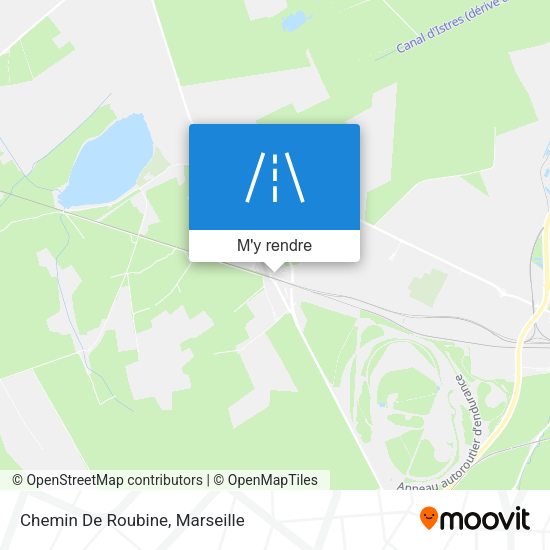 Chemin De Roubine plan