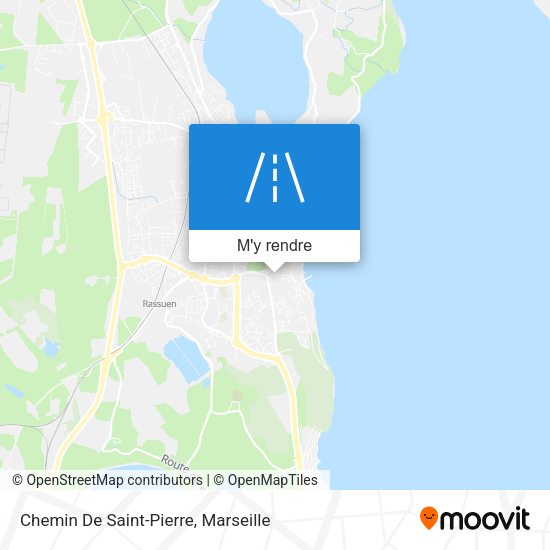 Chemin De Saint-Pierre plan