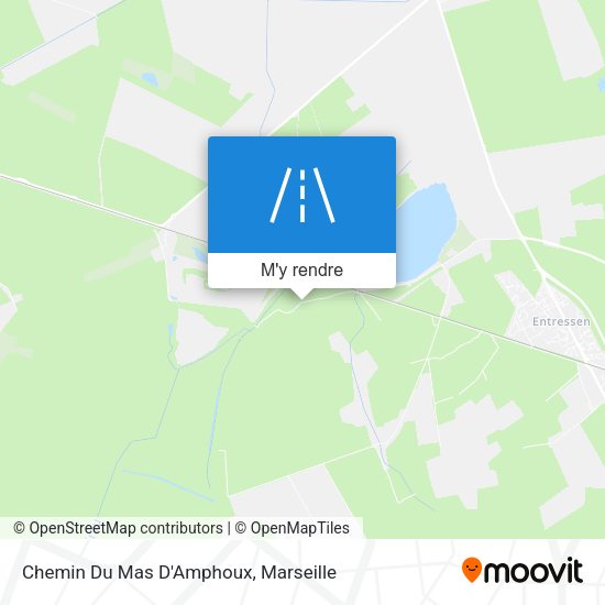 Chemin Du Mas D'Amphoux plan