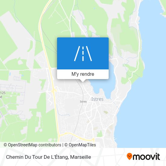 Chemin Du Tour De L'Étang plan