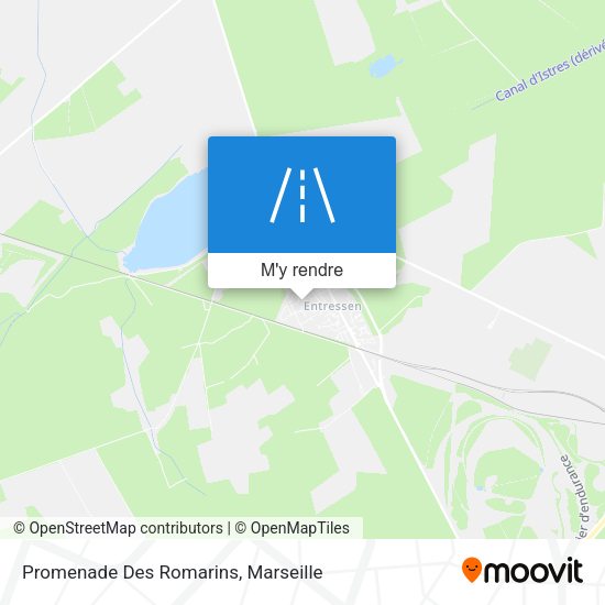 Promenade Des Romarins plan